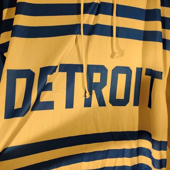Detroit Red Wings jersey mens L LArge white blue Cotapaxi HOckey NHL - Picture 3 of 10